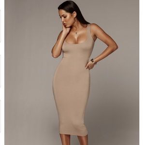 JLUXLABEL Black Dorinne Tank Dress - Small